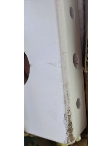 KINDER 1 - 220-in Weiss - TEIL DER SEITE AN DER KNÜPFUNG - KRATZER / ABPLITZENDE LACKIERUNG KINDER 1 - 220-in Weiss - TEIL DER SEITE AN DER KNÜPFUNG - KRATZER / ABPLITZENDE LACKIERUNG