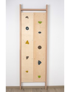 Climboo – Kletterwand aus Holz mit Klettergriffen