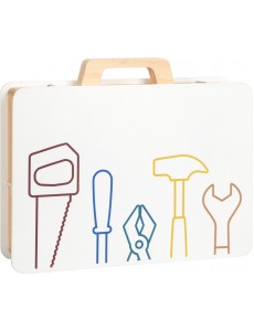 Holz-Werkzeugkasten für Kinder „Werkstatt“ Holz-Werkzeugkasten für Kinder „Werkstatt“