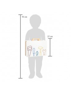 Holz-Werkzeugkasten für Kinder „Werkstatt“ Holz-Werkzeugkasten für Kinder „Werkstatt“