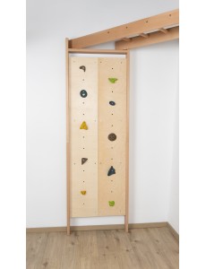 Eck-Kletterwand aus Massivholz – Ihr Familiensportbereich für Zuhause
