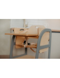  Optionen: Hochstuhl + Esstablett